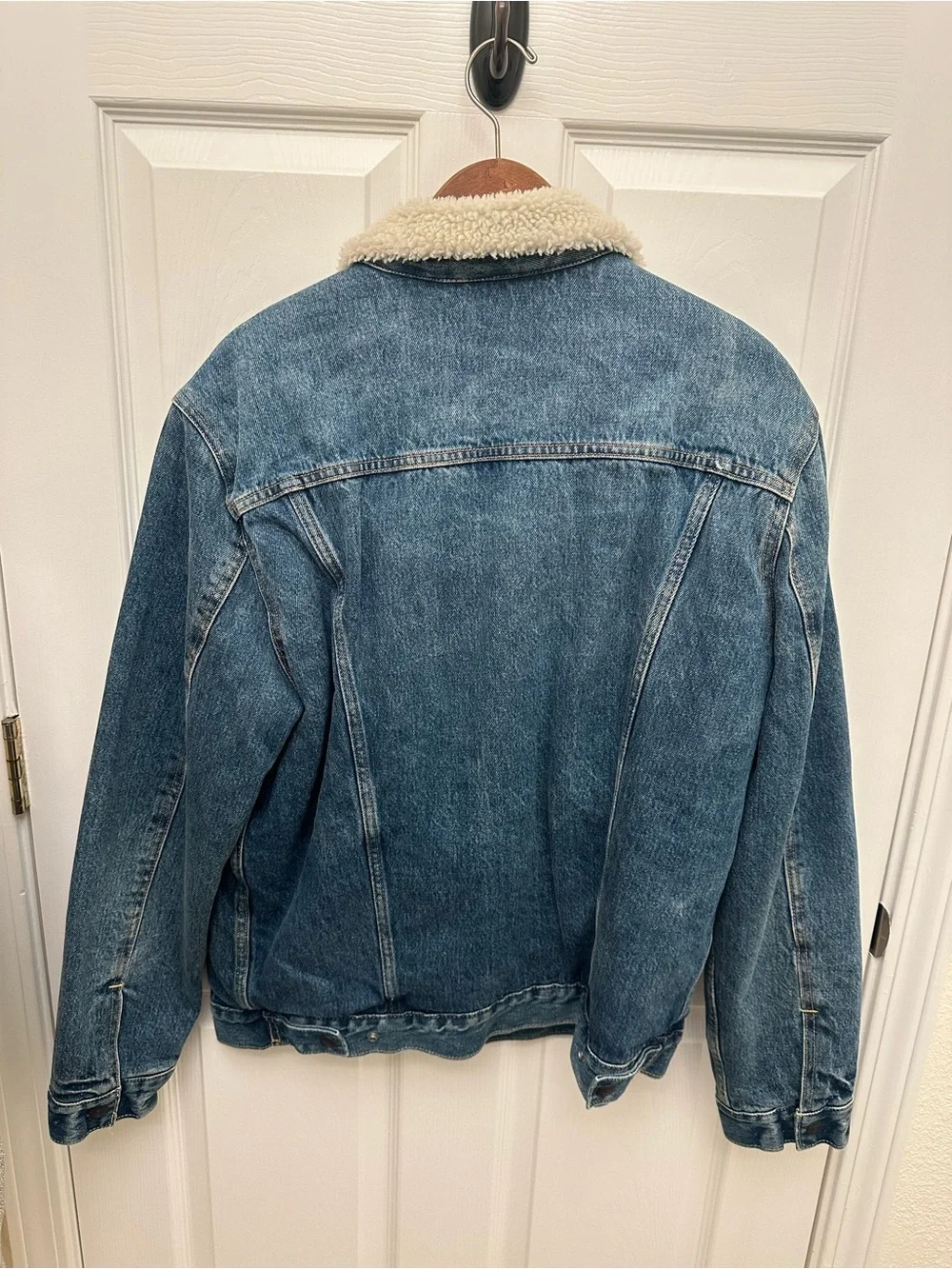 NEW Levi's Men's Sherpa Trucker Jacket Jean Size Large 16365-0040 NWT 2018